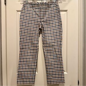 Aquascutum, Women’s Chino Pants Club Check, NWOT